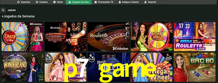 p7 game bet